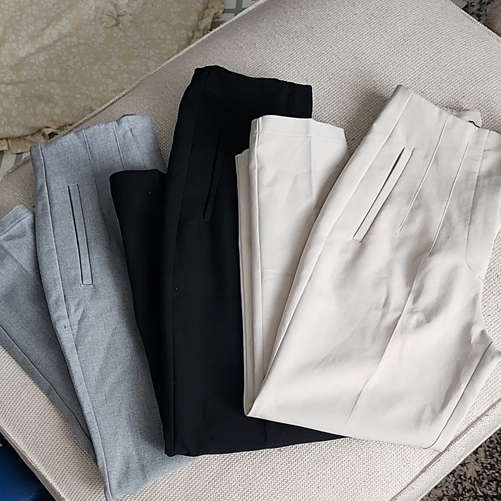 Set Of 3 Zara Trousers